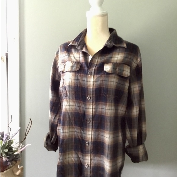 Swisstech button down plaid shirt - Picture 2 of 4